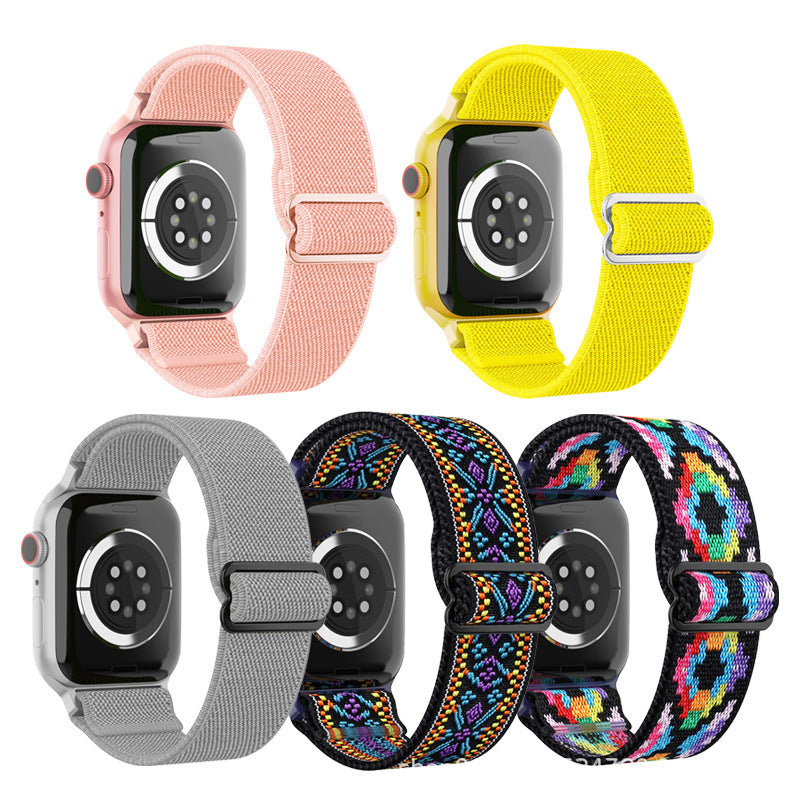 Elastic Nylon Woven Loop Band for Apple Watch